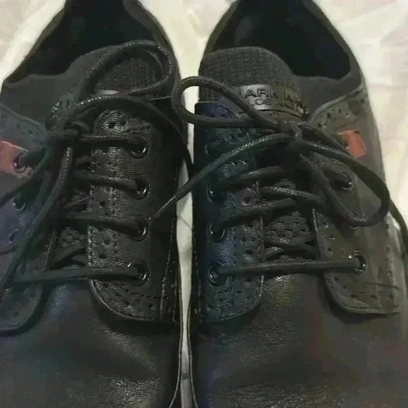 Mark Nason Men's Neo Casual Creswell Wingtip Oxford Size 10 Black - Picture 4 of 8